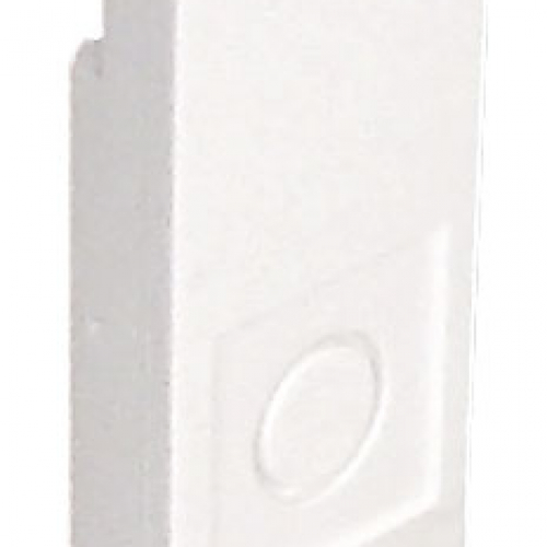 Заглушка (22,5х45), белая  